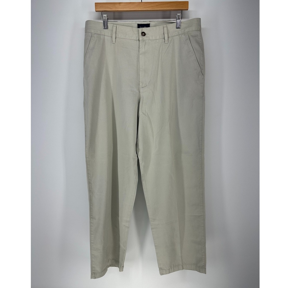 Indigo‎ Palms Tommy Bahama Chino Pants Mens 36x30 Tan Khaki Straight Leg Casual